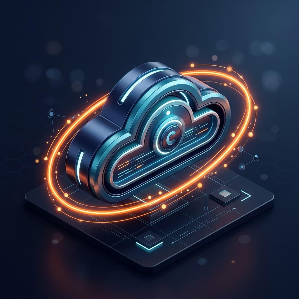 Cloud Infrastructure Illustration